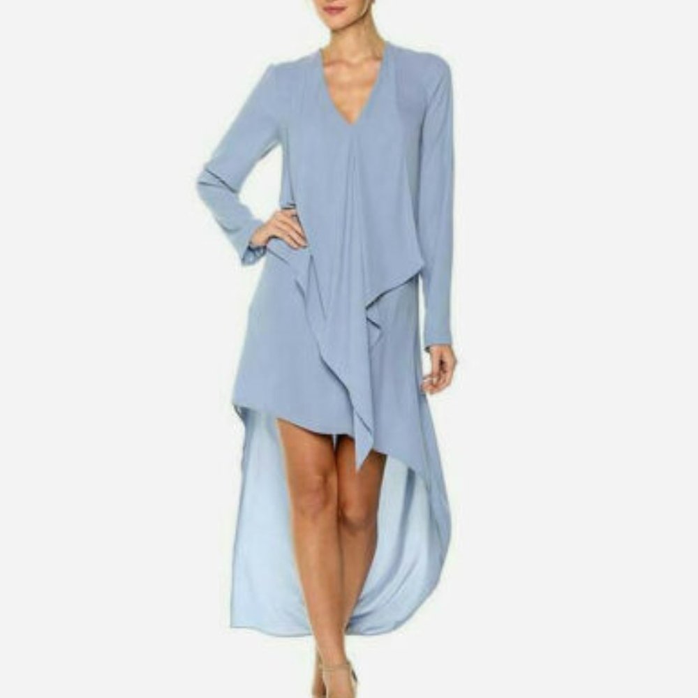 BCBGMAXAZRIA “Kyndal” asymmetrical